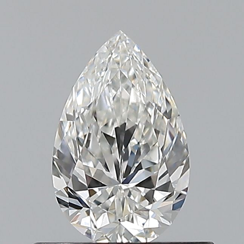 0.5 carat F-VS1 Natūralus Pear Deimantas (1)