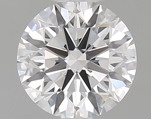 0.58 carat D-VVS2 Excellent cut Natūralus Round Deimantas (1)