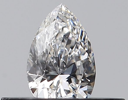 0.24 carat F-VVS2 Natūralus Pear Deimantas (1)