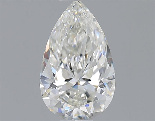 0.46 carat G-VVS2 Natūralus Pear Deimantas (1)