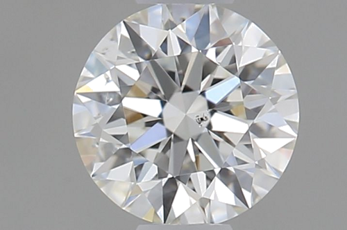 0.35 carat H-SI2 Excellent cut Natūralus Round Deimantas (1)