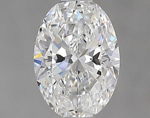 0.6 carat E-VVS2 Natūralus Oval Deimantas (1)