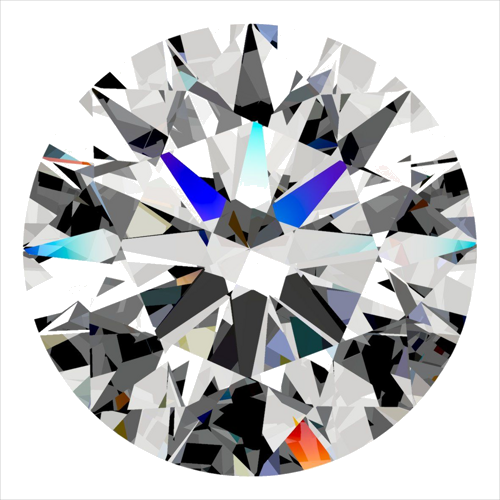 0.31 carat D-VS2 Excellent cut Natūralus Round Deimantas (1)