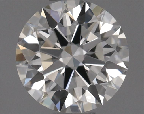 0.42 carat H-VVS1 Excellent cut Natūralus Round Deimantas (1)