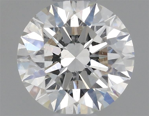 0.4 carat G-SI2 Excellent cut Natūralus Round Deimantas (1)