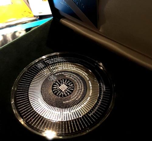 Златни и сребърни монети по случай 100-годишнината на Литва през 2018 г. (6)