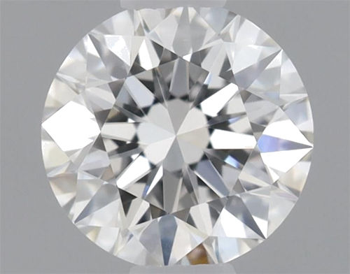 0.37 carat F-VVS2 Excellent cut Natūralus Round Deimantas (1)