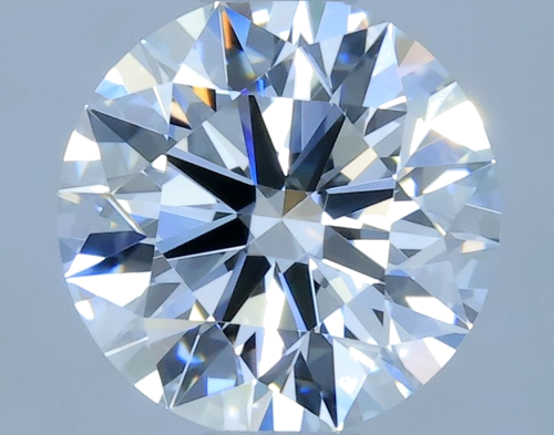 0.6 carat F-VVS1 Excellent cut Natūralus Round Deimantas (1)