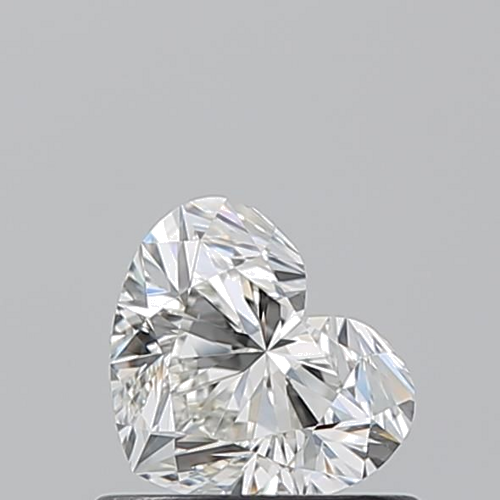 0.64 carat H-VVS2 Natūralus Heart Deimantas (1)