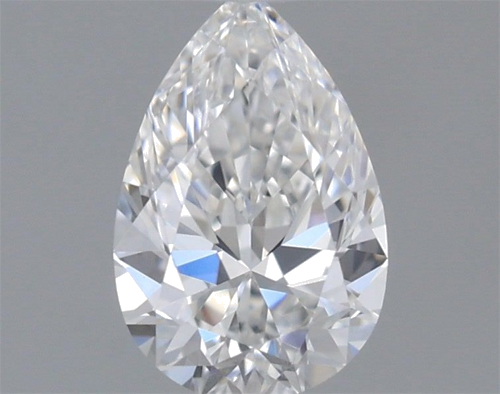 0.3 carat E-VVS1 Natūralus Pear Deimantas (1)