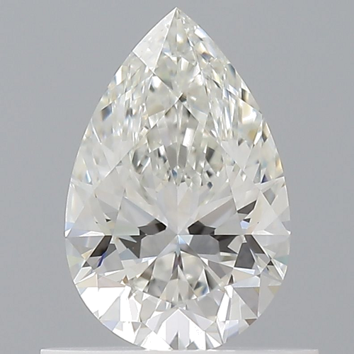 0.61 carat H-VVS1 Natūralus Pear Deimantas (1)