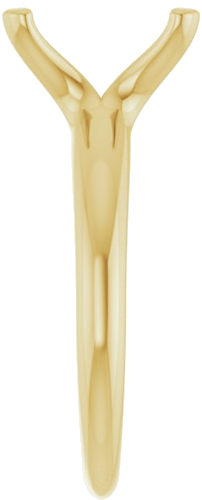 Sužadėtuvių Žiedas „Solitaire“ 14k yellow gold Emerald 10mm x 8mm (4)