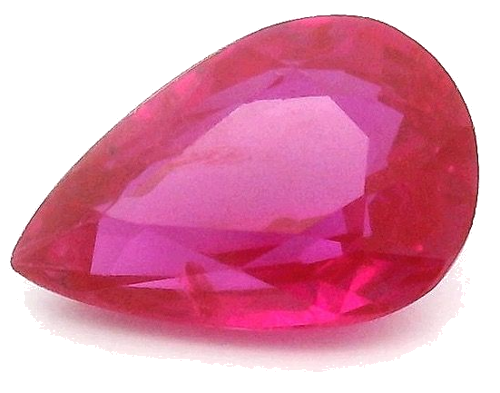 0.53 carat RED Pear Rubinas (1)