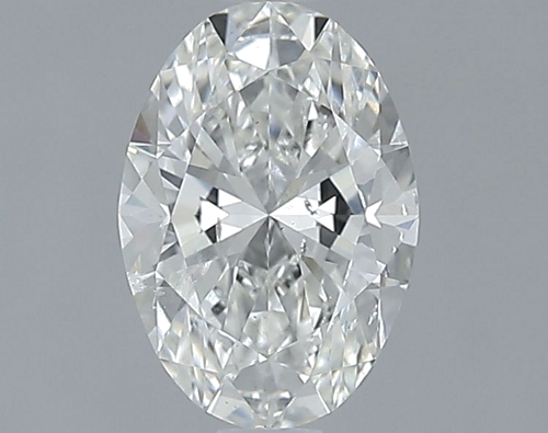1.0 carat H-SI2 Natūralus Oval Deimantas (1)