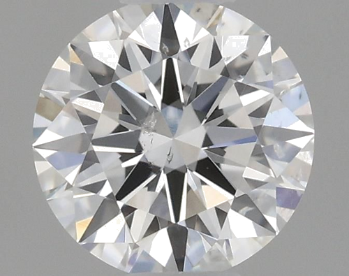 0.42 carat F-SI1 Excellent cut Natūralus Round Deimantas (1)