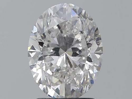 2.01 carat E-SI2 Natūralus Oval Deimantas (1)