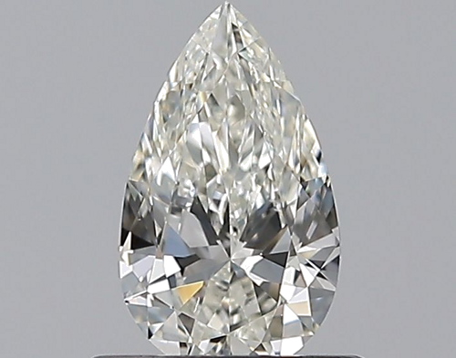0.5 carat I-VS2 Natūralus Pear Deimantas (1)