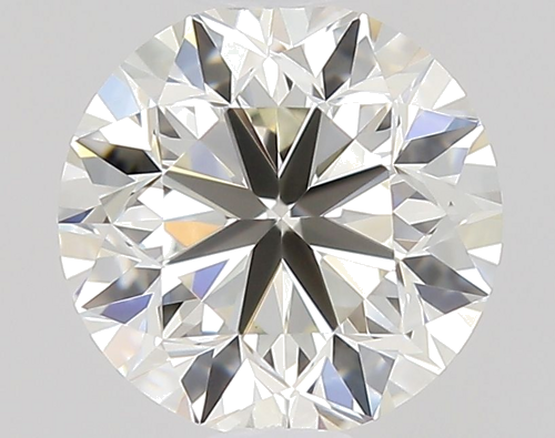 0.5 carat K-VVS2 Very Good cut Natūralus Round Deimantas (1)