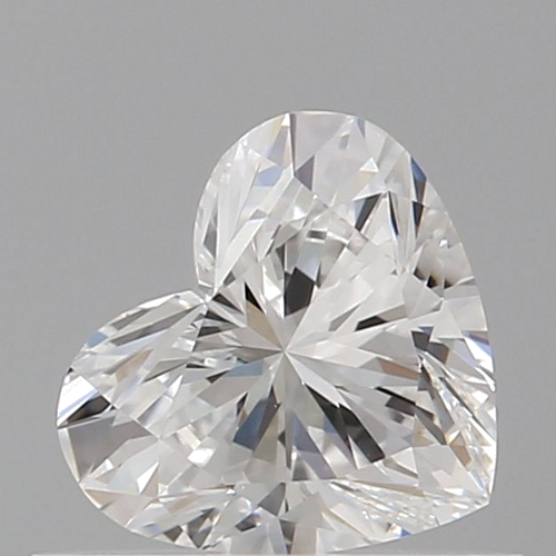0.5 carat D-VVS1 Natūralus Heart Deimantas (1)