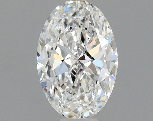 0.5 carat E-VS2 Natūralus Oval Deimantas (1)