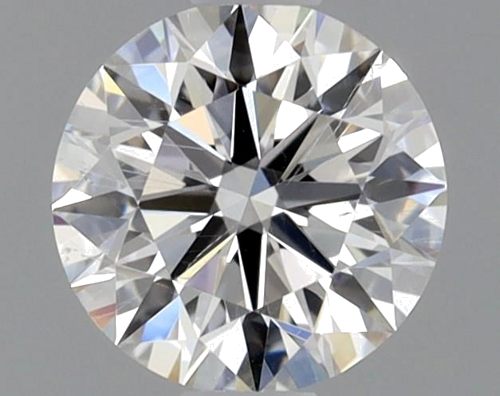 0.43 carat F-SI2 Excellent cut Natūralus Round Deimantas (1)