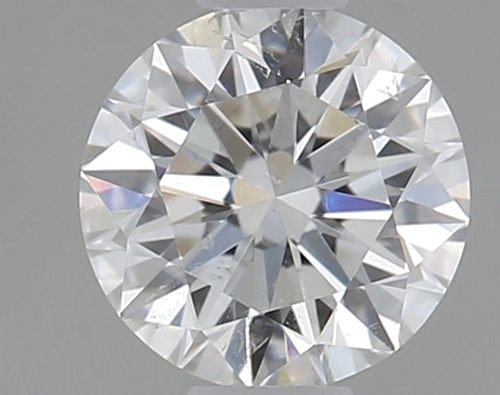 0.35 carat F-SI1 Excellent cut Natūralus Round Deimantas (1)