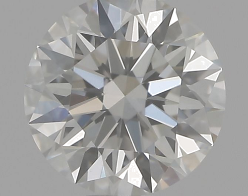 0.37 carat F-VVS1 Excellent cut Natūralus Round Deimantas (1)
