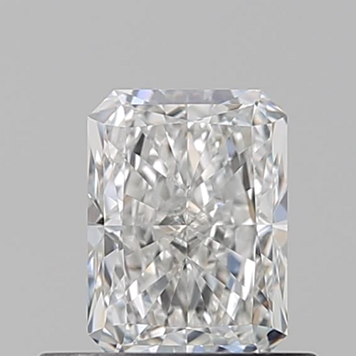 0.53 carat F-VVS2 Natūralus Radiant Deimantas (1)