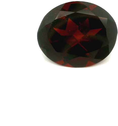 4.92 carat RED Oval Garnet (1)
