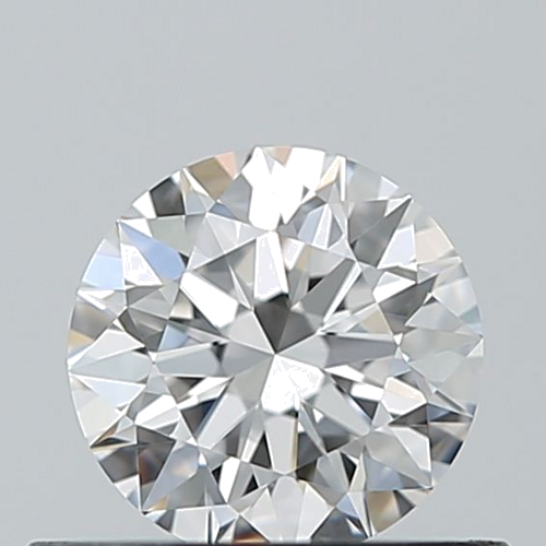 0.5 carat E-IF Excellent cut Natūralus Round Deimantas (1)