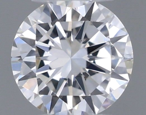 0.19 carat F-SI1 GD cut Natūralus Round Deimantas (1)