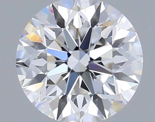 0.4 carat F-VVS2 GD cut Natūralus Round Deimantas (1)