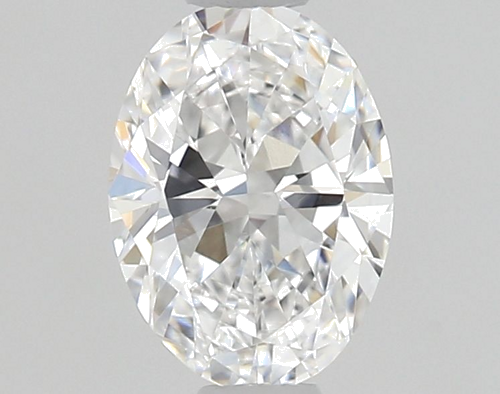 0.5 carat D-VVS2 Natūralus Oval Deimantas (1)