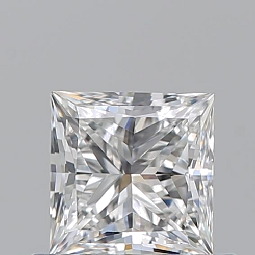 0.71 carat G-VVS1 Natūralus Princess Deimantas (1)
