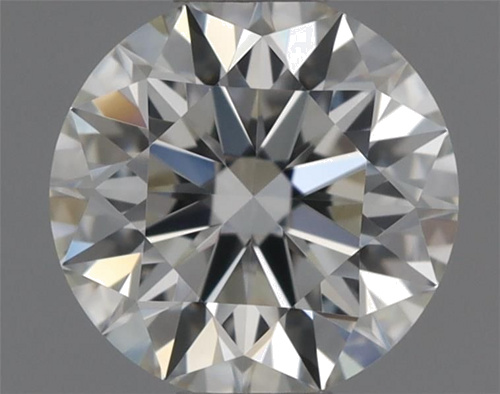 0.44 carat H-VVS1 Excellent cut Natūralus Round Deimantas (1)