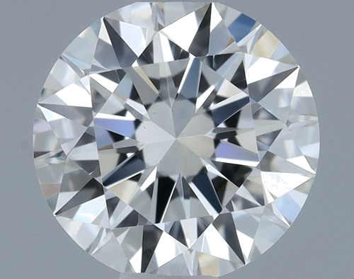 0.51 carat I-VVS2 Excellent cut Natūralus Round Deimantas (1)
