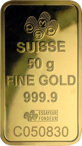 50 g Investīciju zelta stienis Fortuna PAMP (4)