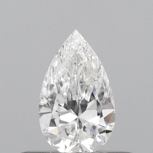 0.26 carat D-SI1 Natūralus Pear Deimantas (1)