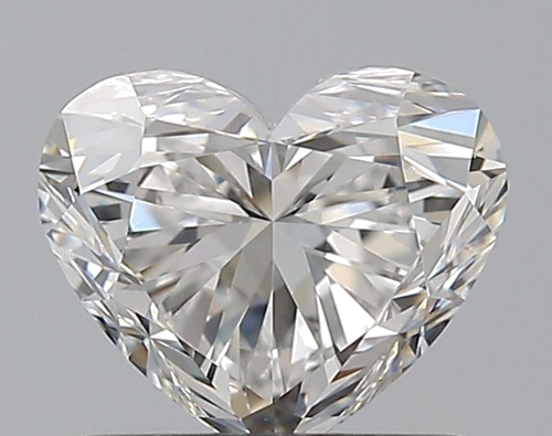 1.03 carat G-VVS2 Natūralus Heart Deimantas (1)