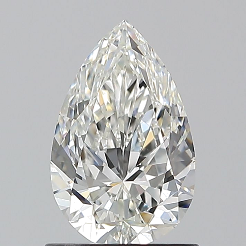 1.01 carat G-VS1 Natūralus Pear Deimantas (1)