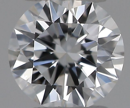 0.18 carat D-VVS1 Excellent cut Natūralus Round Deimantas (1)