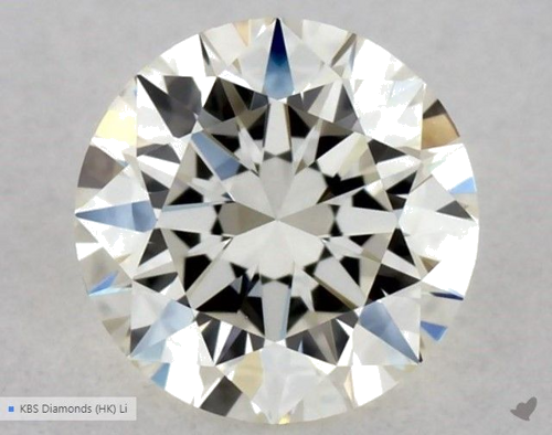 0.4 carat K-VVS1 Excellent cut Natūralus Round Deimantas (1)