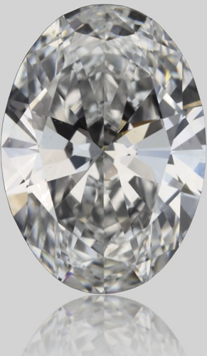 0.52 carat E-VS2 Natūralus Oval Deimantas (1)