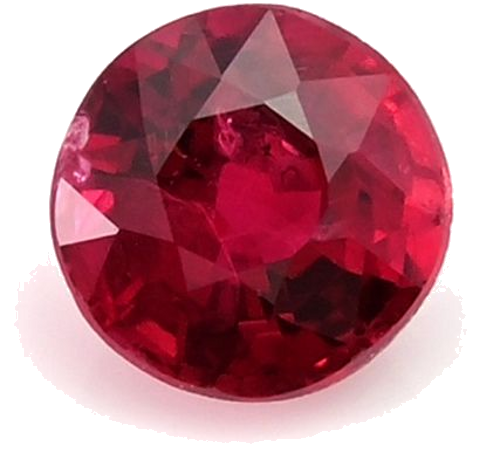 0.38 carat RED Round Rubinas (1)