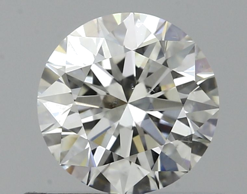 0.5 carat H-SI1 Excellent cut Natūralus Round Deimantas (1)