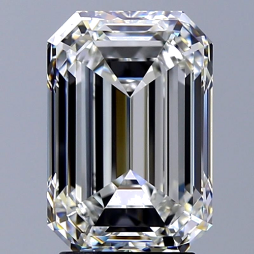 3.7 carat G-VS1 Natūralus Emerald Deimantas (1)