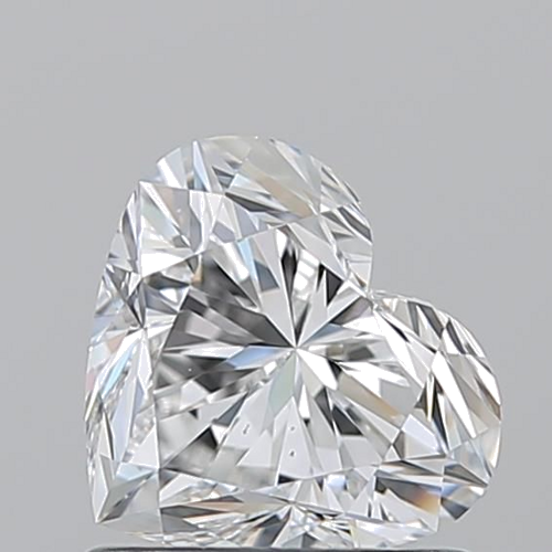 1.03 carat E-VS2 Natūralus Heart Deimantas (1)