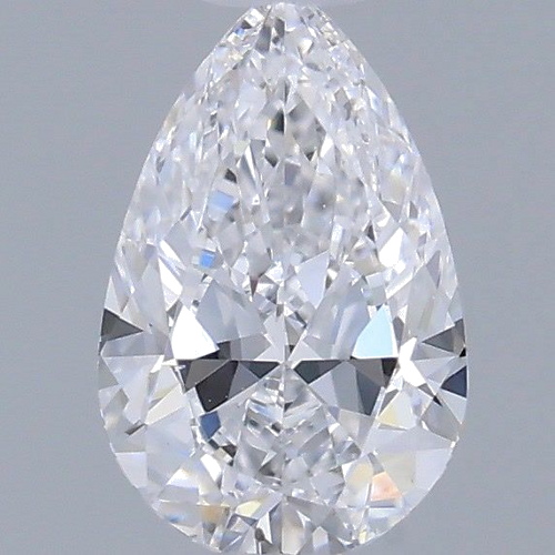0.3 carat D-SI1 Natūralus Pear Deimantas (1)