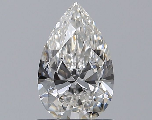 0.81 carat H-VS1 Natūralus Pear Deimantas (1)
