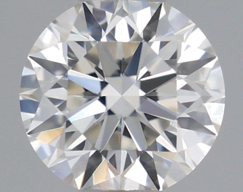 0.37 carat F-IF Excellent cut Natūralus Round Deimantas (1)